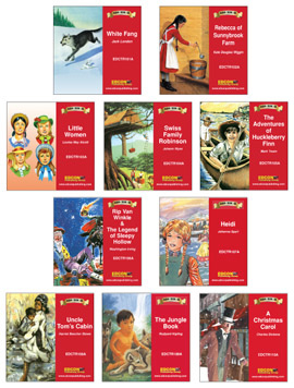 Edcon Publishing EDCTR100A Bring the Classics to Life AudioBook CDs  Set of 10  