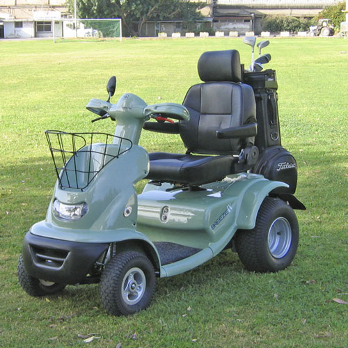 Electric Scooter - EV Rider BR4-15-BLU Breeze IV 15K Electric Scooter - Paradise Blue