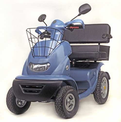 Cheap Electric Scooters - EV Rider BR4-DUAL-GRN Breeze IV Dual Electric Scooter - Platinum Green
