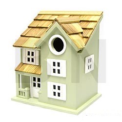 Home Bazaar HB-9041GS Townhouse Birdhouse - Green