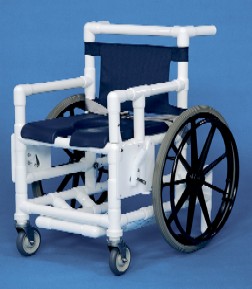Sac22 Ms N Midsize Shower Access Chair With Deluxe Open Front Soft Seat