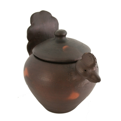 Pomaireware C020331 Chicken Shaped Cookie Jar