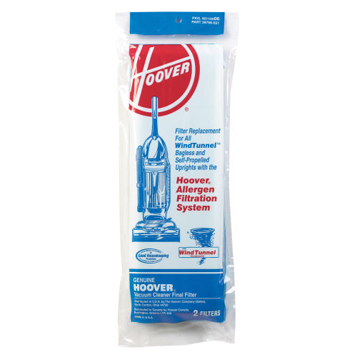 Hoover 40110006 Bagless WT Exhaust Filter for Vacuum Cleaners