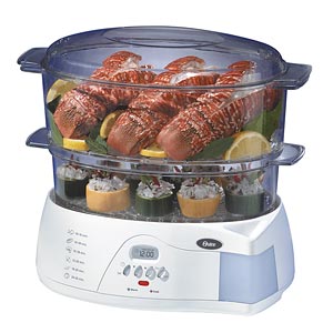 Oster 5712 6.1 Quart Digital Food Steamer White