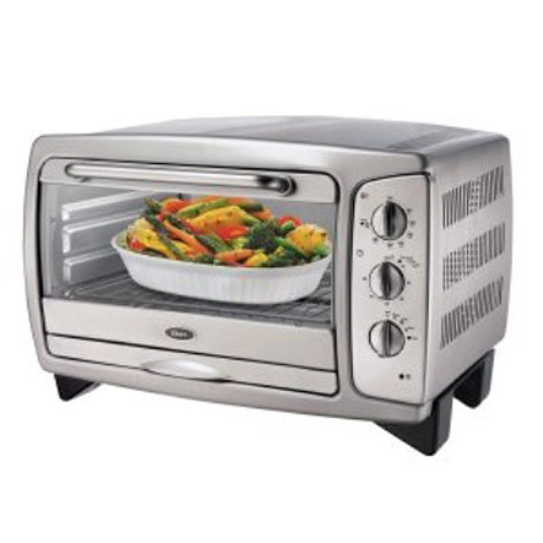Oster  6-Slice Extra Capacity Convection Stainless Steel Toaster Oven<br />
<br />Oster 6056