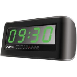 Coby CRA108 Alarm Clock with AM/FM Radio