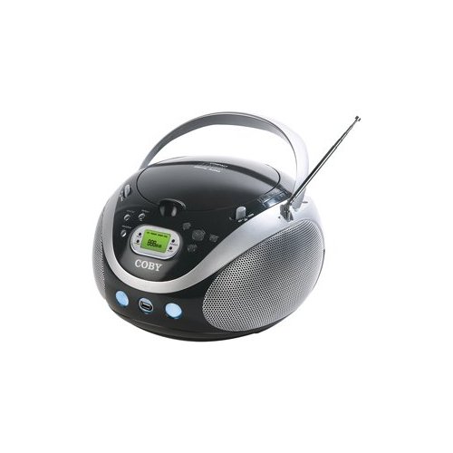 Coby MPCD471 Portable MP3 / CD Player with AM/FM Radio and USB Port