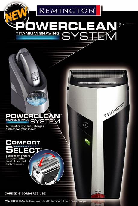 Remington MS900DT Powerclean Shaver