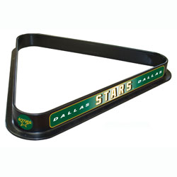 Billiard Rack - NHL Dallas Stars Billiard Ball Triangle Rack