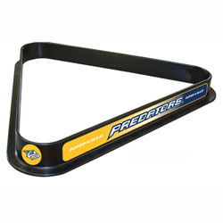 Billiard - NHL Nashville Predators Billiard Ball Triangle Rack