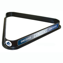 Billiard Rack - NHL Vancouver Canucks Billiard Ball Triangle Rack
