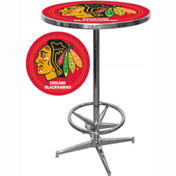 NHL Chicago Blackhawks Pub Table