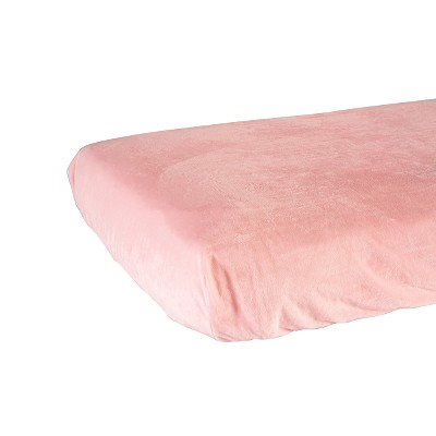 Summer Infant 62400 Velour Crib Sheet - Pink by Summer Infant
