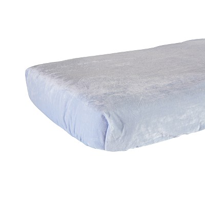Summer Infant 62410 Velour Crib Sheet - Blue by Summer Infant