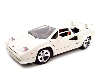 1:18 Diecast - LAMBORGHINI COUNTACH 5000 WHITE 1:18 DIECAST MODEL