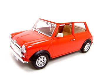 Diecast Mini Cooper - 1969 MINI COOPER RED 1:18 DIECAST MODEL