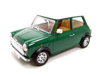 Diecast Mini Cooper - 1969 MINI COOPER GREEN 1:18 DIECAST MODEL
