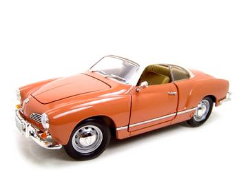 Diecast Model - 1966 VW VOLKSWAGEN KARMANN GHIA 1:18 DIECAST MODEL