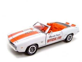 Diecast Car - 1969 CHEVY CAMARO SS396 PACE CAR 1:24 DIECAST MODEL