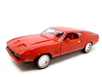Ertl Diecast - FORD MUSTANG MACH 1 007 MOVIE 1:18 ERTL DIECAST MODEL