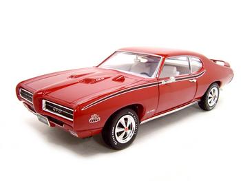 Ertl Diecast - 1969 PONTIAC GTO JUDGE RED 1:18 ERTL DIECAST MODEL