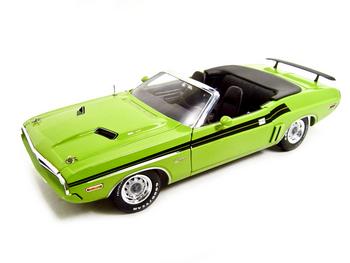 1:18 Diecast - 1971 Dodge Challenger Green 1:18 Diecast Model