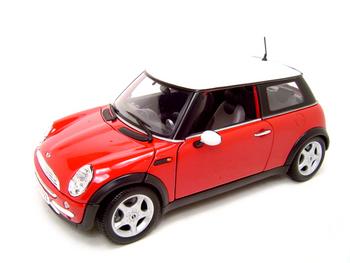 Diecast Mini Cooper - MINI COOPER RED 1:18 SCALE DIECAST MODEL