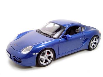 Diecast - PORSCHE CAYMAN S BLUE 1:18 DIECAST MODEL