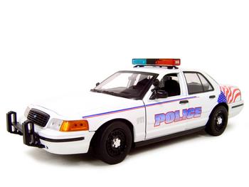 Diecast Car - FERNDALE WA POLICE CAR FORD CROWN VICTORIA 1:18 DIECAST MODEL