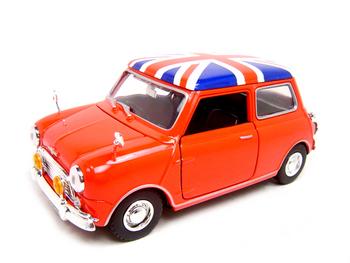 Diecast Mini Cooper - OLD MINI COOPER RED 1:18 DIECAST MODEL