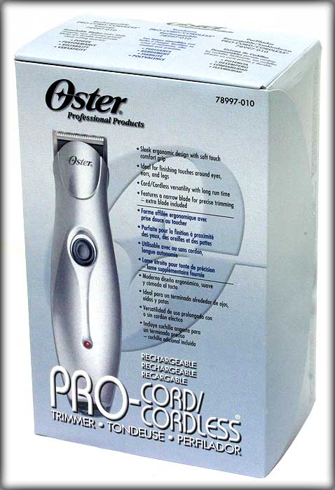 Oster 78997-010000 110V Pro-Cord/Cordless Clipper Trimmer