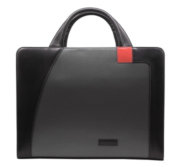 Aaron Irvin Design AADZMGM Double Zip Microfiber Brief Gunmetal