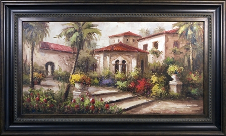 Artmasters Collection AC476067089 Santa Barbara Framed Oil Painting