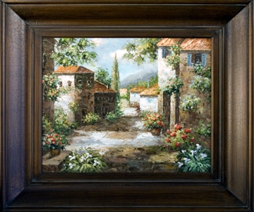 71452-69594 The Pathway Framed Oil Painting