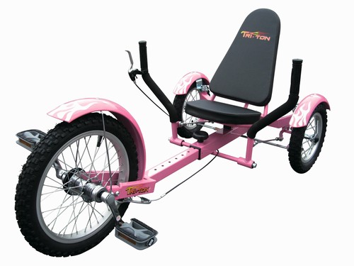 Mobo Ultimate Three-wheeled Cruiser - Pink