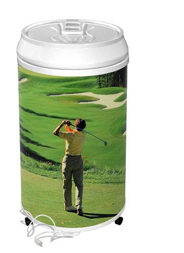 The Coola Can Refrigerator / Party Cooler - Premium Golf