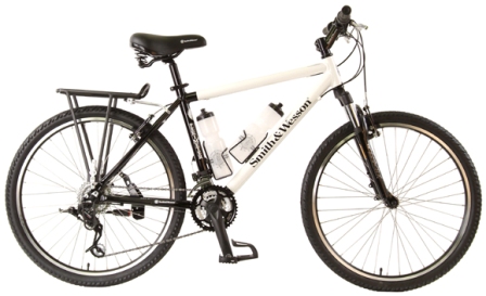 Smith and Wesson SW01 WHITE Perimeter 26 Inch Mountain Bike - White and Black