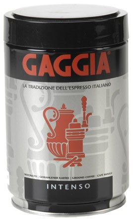 Gaggia GAGRINTENSO Intenso Ground Coffee - 8.8 oz Can - Case of 12