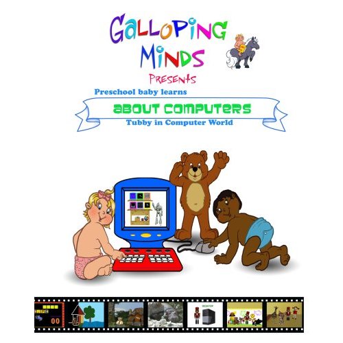 Galloping Minds Preschool Baby Learns About Computers DVD