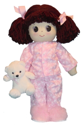 Granza 0708-01A Alise Adorable Rag Doll