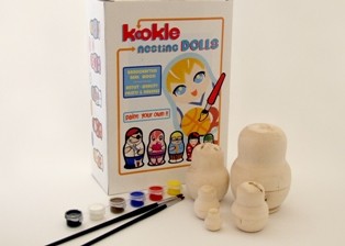 Kookle Gifts KOOKLEDOLLS Nesting Dolls Kit by Kookle Gifts