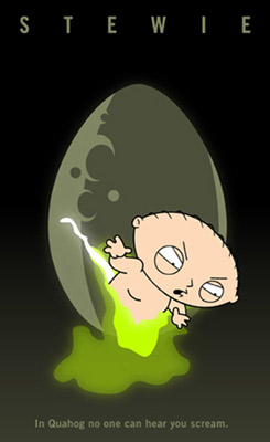 Family Guy - Stewie Alien Poster 24303