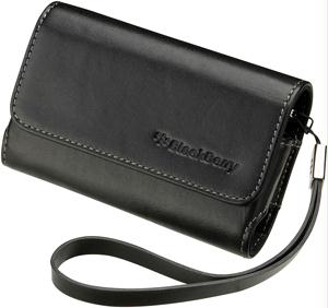 Blackberry 34-1966-01-RM Blackberry 9000 Leather Folio - Black