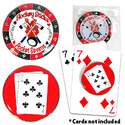 Hockey Sticks Pocket Sevens Deluxe Card Guard