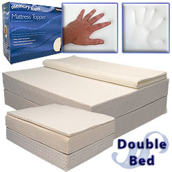 Memory Foam Beds - Memory Foam Mattress Topper For A Double Bed