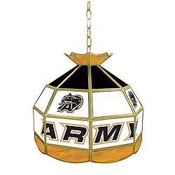 Army Stained Glass Tiffany Lamp - 16 Inch