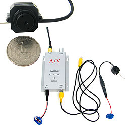 Miniature Wireless Spy Camera