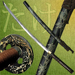 Cheap Ryumon Hand Forged Bamboo Katana - 41.5 Inches