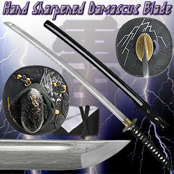 Cheap Handmade Bushido Thunder God Katana - 40.5 Inches