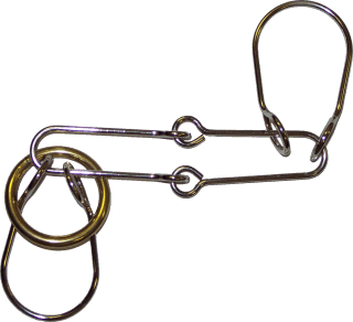 Puzzle Master US31 Jester Wire Brain Teaser Puzzle
